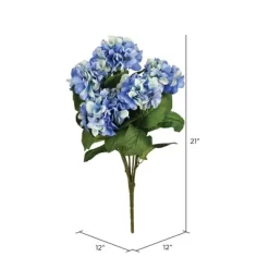 Vickerman 21" Artificial Hydrangea Bush