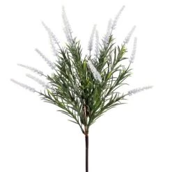 Vickerman 15" Green Artificial Rosemary Bush, 3 Per Bag.