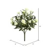 Vickerman Artificial Mini Diamond Rose Bush