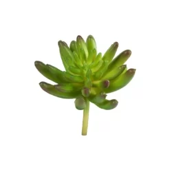 Vickerman 4" Artificial Assorted Succulent Picks, Set Of 4