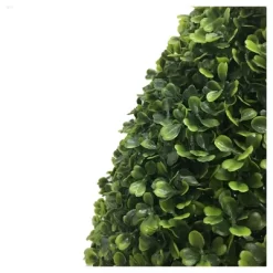 Artificial Boxwood Teardrop Shaped In Pot (UV) - Vickerman