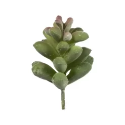 Vickerman 4" Artificial Assorted Succulent Picks, 6 Per Bag