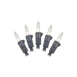 Vickerman Christmas Mini Light Set 33' Black Wire