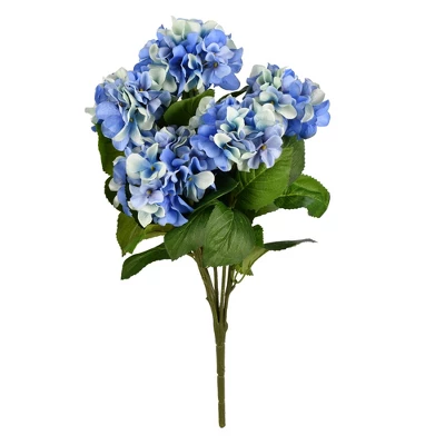 Vickerman 21" Artificial Hydrangea Bush - Image 2