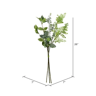 Vickerman Artificial Mixed Greenery Bundle