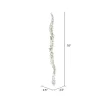 Vickerman 70" Artificial White Wisteria Vine, Pack Of 2