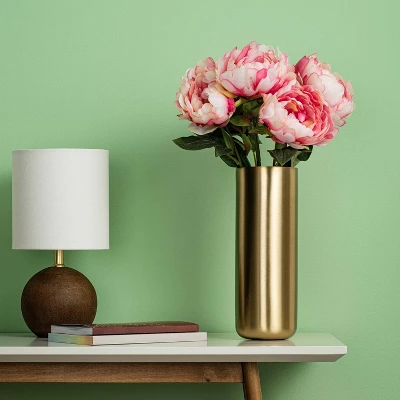 Artificial Peony Bunch (20") Pink - Vickerman