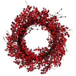 Vickerman Artificial Red Berry Wreaths