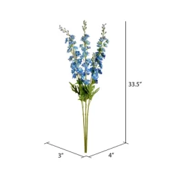 Vickerman 33.5" Artificial Wild Lupine Spray