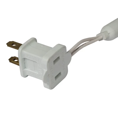 Vickerman Single Mold C6 LED Christmas Light Set 25' White Wire - Image 2