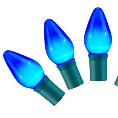 Vickerman Single Mold C7 LED Ceramic Christmas Light Set - Image 2