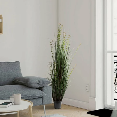 Artificial Eucalyptus Grass Potted (60") - Vickerman - Image 2