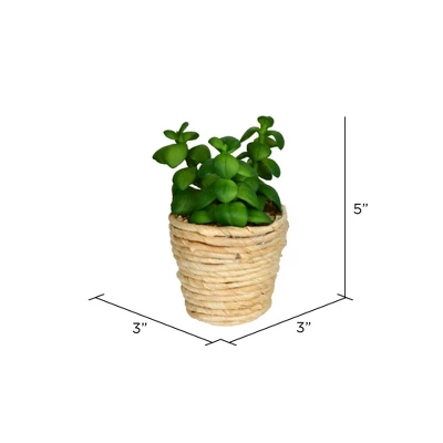 Vickerman 9" Artificial Pink Potted Tulip, Pack Of 2 - Image 5