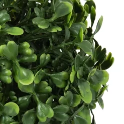 Vickerman 5" Artificial Mini Button Leaf Ball UV, Set Of 4