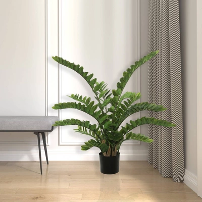 52" Artificial Zamifolia Bush With Pot - Vickerman - Image 2