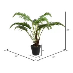 Vickerman Artificial Potted Fern