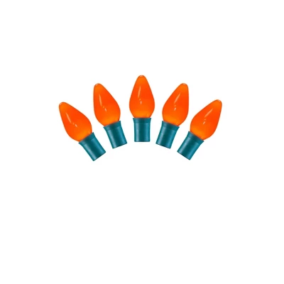 Vickerman Single Mold C7 LED Ceramic Christmas Light Set - Image 6