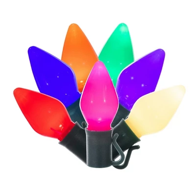 Vickerman Single Mold C7 LED Ceramic Christmas Light Set - Image 5