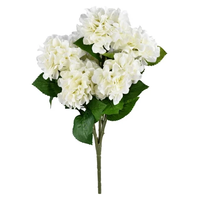 Vickerman 21" Artificial Hydrangea Bush - Image 4