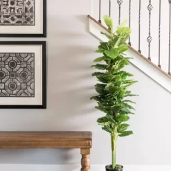 Artificial Fresh Philodendron With Pot - Vickerman