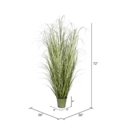 Vickerman Artificial Potted Grass