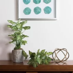 22" Artificial Syngonium Bush - Vickerman