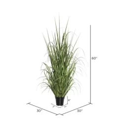 Artificial Ryegrass In Pot (60") - Vickerman