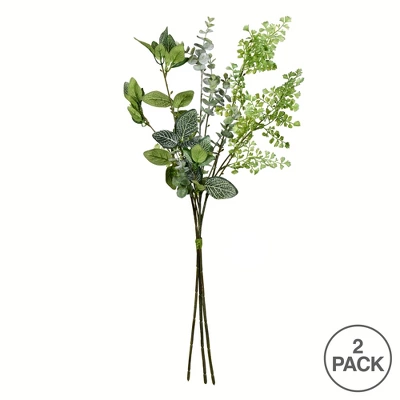 Vickerman Artificial Mixed Greenery Bundle - Image 2