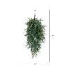 Vickerman 30" Artificial Mixed Fern Cedar TearDrop