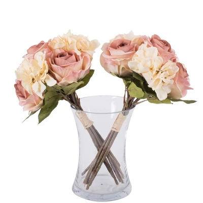 Vickerman 111" Artificial Hydangea Peony Bush - Image 5