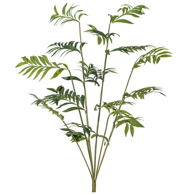 Vickerman Artificial Green Parlour Palm - Image 3