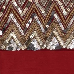 Vickerman Chevron Sequin Stocking