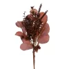 Vickerman 14" Mocha Autumn Artificial Mixed Bouquet, 3 Per Bag.