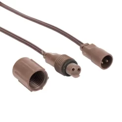 Vickerman Single Mold Wide Angle LED Christmas Light Set, Wire Poly Bag