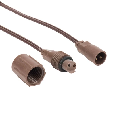 Vickerman Single Mold Wide Angle LED Christmas Light Set, Wire Poly Bag