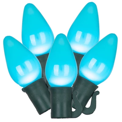 Vickerman Single Mold C7 LED Ceramic Christmas Light Set - Image 14